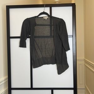 Small grey see through cardigan